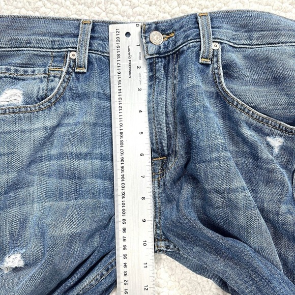 7 For All Mankind Paxtyn Men's Jeans 31x29 Slim Skinny Distressed Denim Grunge - Picture 14 of 15